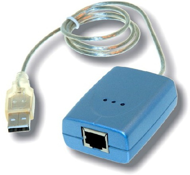 EXSYS 10/100 Ethernet USB 2.0 Adapter 100Мбит/с сетевая карта