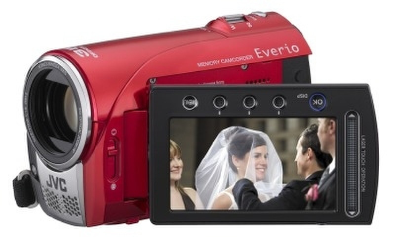 JVC GZ-MS100 0.8MP CCD Red