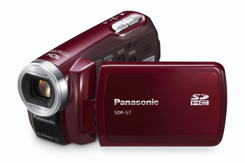 Panasonic SDR-S7, rot