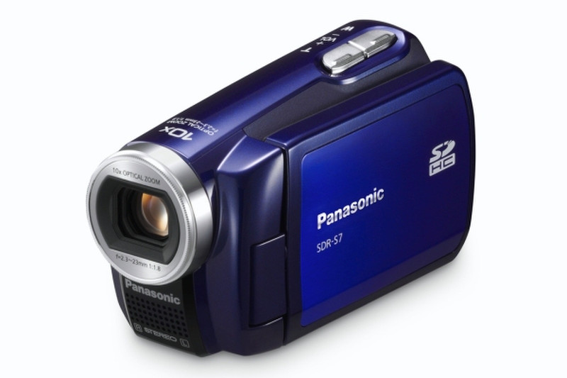 Panasonic SDR-S7, Blau