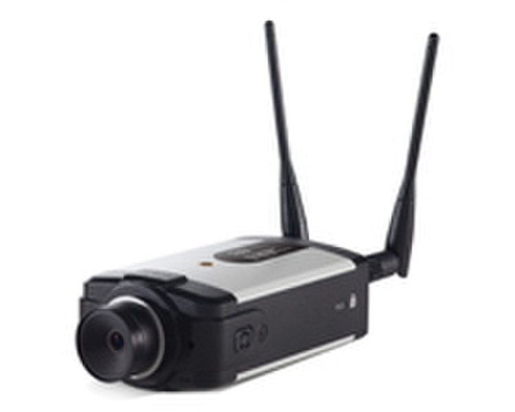 Cisco Wireless-G Business Internet Video Camera w/ Two-Way Audio 640 x 480pixels Black,Silver webcam