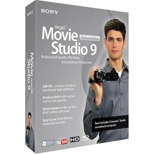 Sony Vegas Movie Studio Platinum v.9