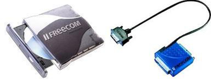 Freecom K CD-RW 10xRW24xW24xR ext+parallel cable optical disc drive