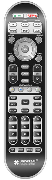 Universal R6 remote control