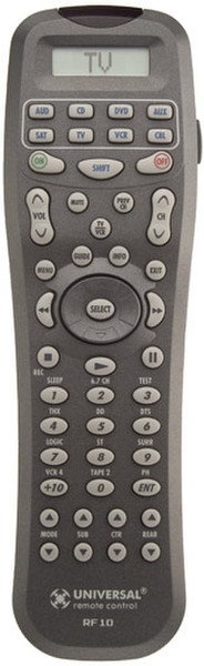 Universal RF10 remote control