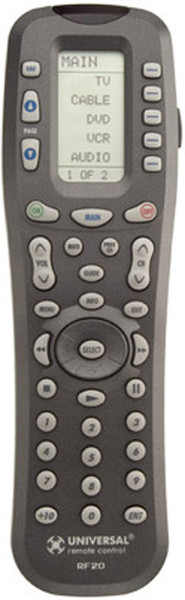 Universal RF20 remote control