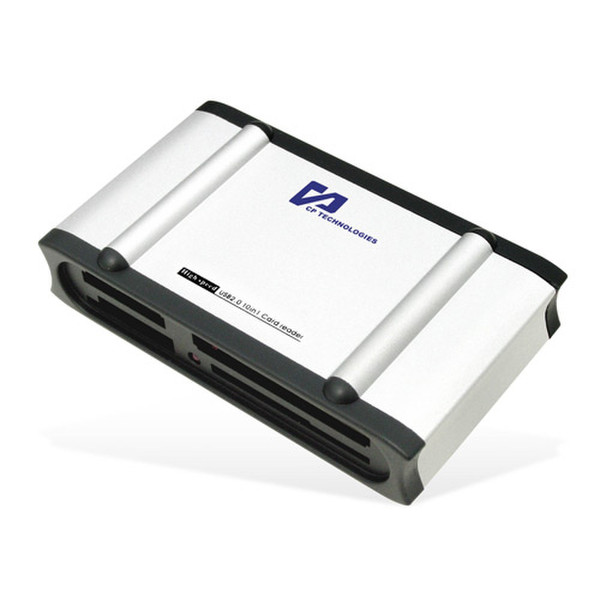 CP Technologies Platinum Series Card Reader USB 2.0 Silver card reader