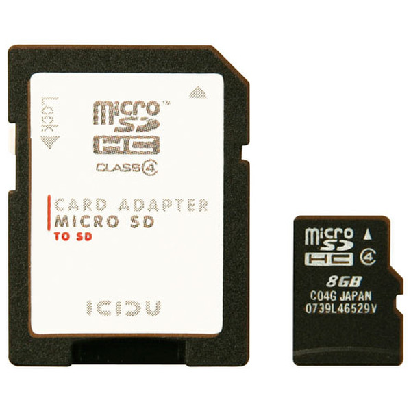 ICIDU Micro SDHC Card 8GB 8GB SDHC Speicherkarte