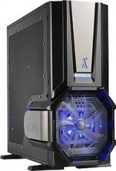 AplusCase El Diablo Full-Tower Black,Silver computer case