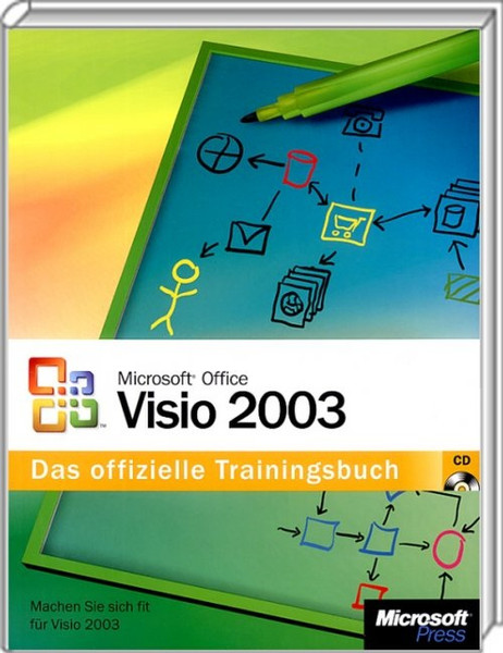 Microsoft Office Visio 2003 - Das offizielle Trainingsbuch Deutsch Software-Handbuch