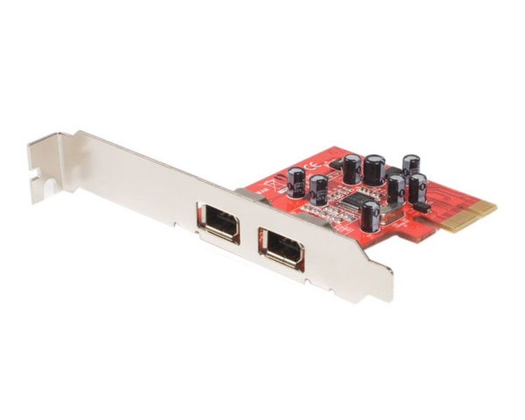 StarTech.com 2 Port PCI Express 1394a FireWire Adapter Card interface cards/adapter