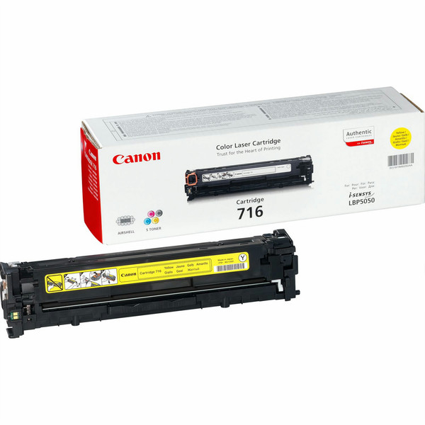 Canon 716 Y Cartridge 1500pages Yellow