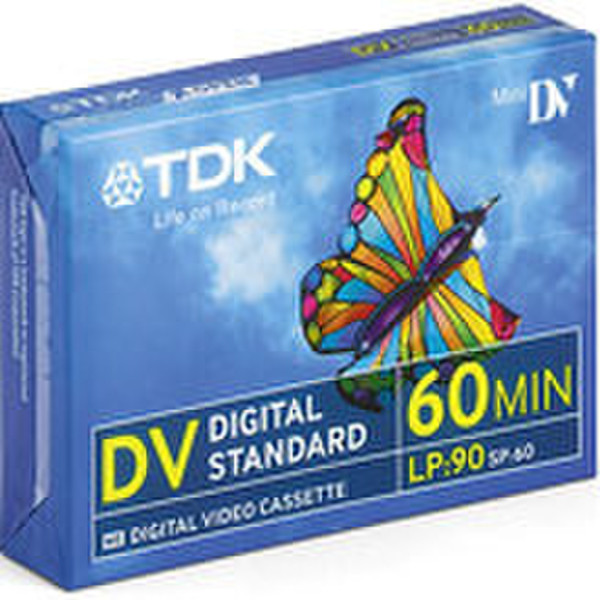 TDK 5 x DVM60 MiniDV blank video tape