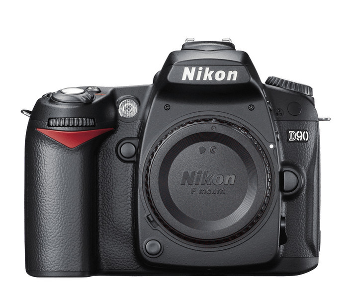 Nikon D90 Однообъективный зеркальный фотоаппарат без объектива 12.3МП CMOS 4288 x 2848пикселей Черный