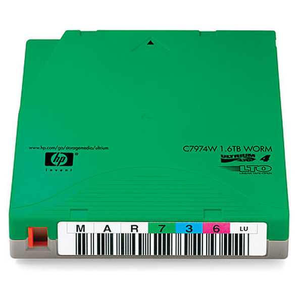 HP LTO-4 Ultrium 1.6TB RFID RW Custom Labeled Data Cartridge 5x20 Pack 800ГБ LTO