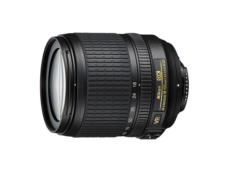 Nikon AF-S DX NIKKOR 18-105mm f/3.5-5.6G ED VR SLR Telephoto lens Schwarz