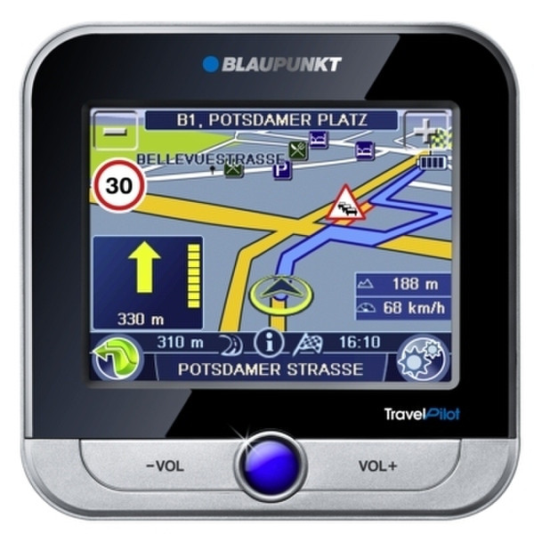 Blaupunkt TravelPilot 200, Benelux + France Handheld LCD Touchscreen 180g navigator