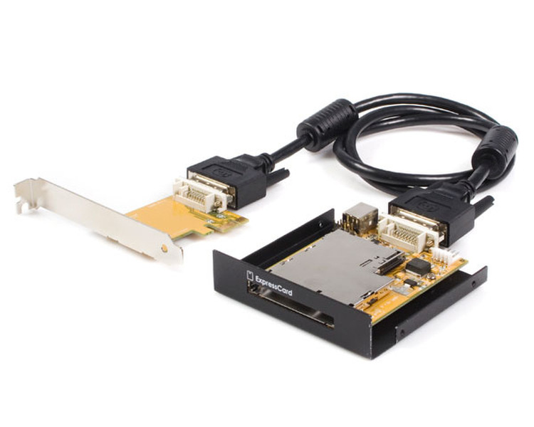 StarTech.com PCI Express to ExpressCard Adapter - Front Bay Schnittstellenkarte/Adapter