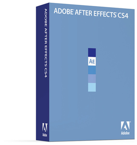 Adobe After Effects CS4 - complete package - 1 user - DVD - Win - International English