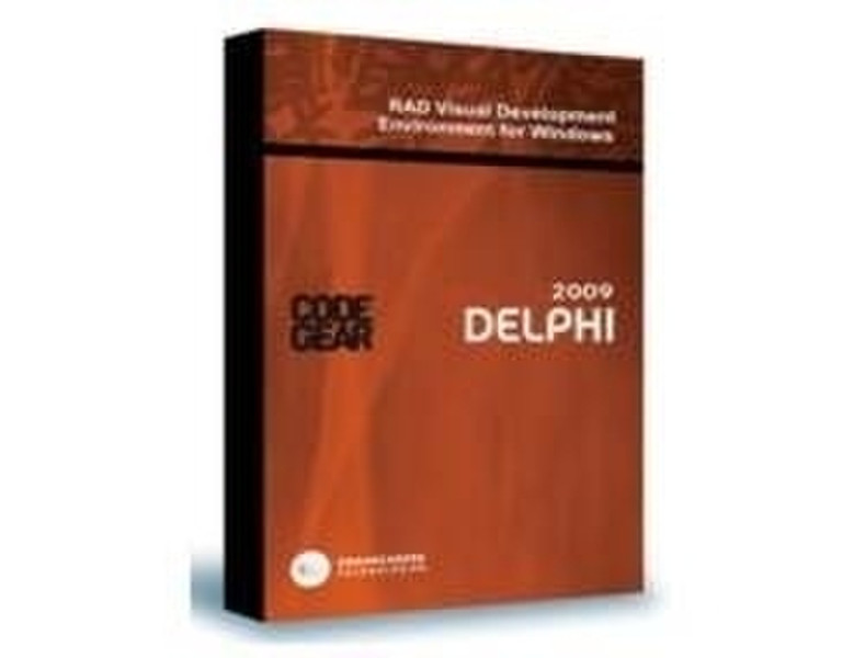 Borland Delphi 2009 Enterprise - Upgrade Package - Box - DVD - Win32 - English