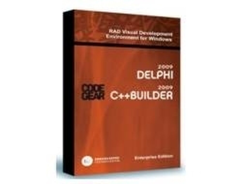 Borland Delphi & C++ Builder 2009 Professional Bundle - Upgrade Package - Box - DVD - Win32 - German