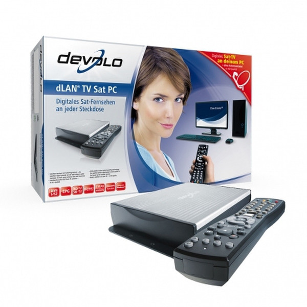 Devolo dLAN® TV Sat PC 200Mbit/s Netzwerkkarte