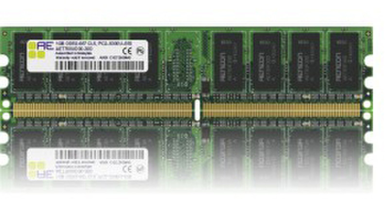 Aeneon Memory 512MB DDR Unbuffered DIMM 0.5GB DDR memory module