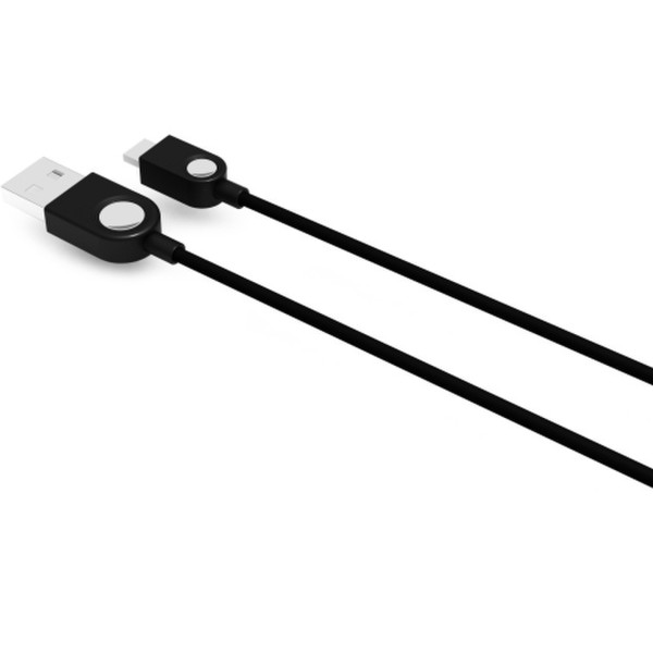 Palm Travel Micro USB Cable 0.76m Black USB cable