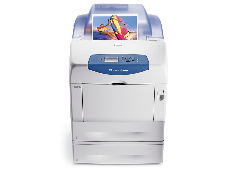Xerox Phaser 6360 Цвет 2400 x 600dpi A4 Синий, Белый