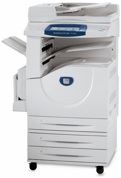 Xerox WC 7132 Printer-kopimaskine, 2 magasiner og DADF