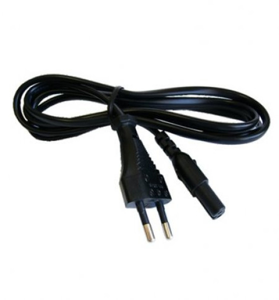 Bandridge Power cable 230V, 2.5A, black 1.5m Schwarz Stromkabel