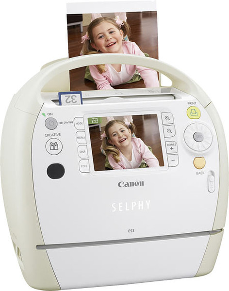 Canon SELPHY ES3 Сублимация красителя 300 x 600dpi фотопринтер