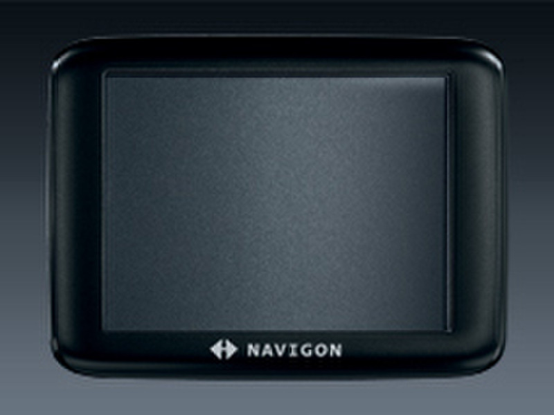 Navigon 1210 Фиксированный Сенсорный экран 122г Черный навигатор