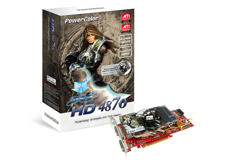 PowerColor AX4870 512MD5-PPH GDDR5 graphics card