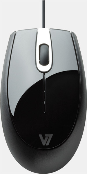 V7 3-Button Wired USB Optical Mouse USB Optisch 800DPI Maus