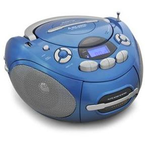New Majestic AH-1287 Аналоговый Синий, Cеребряный CD радио