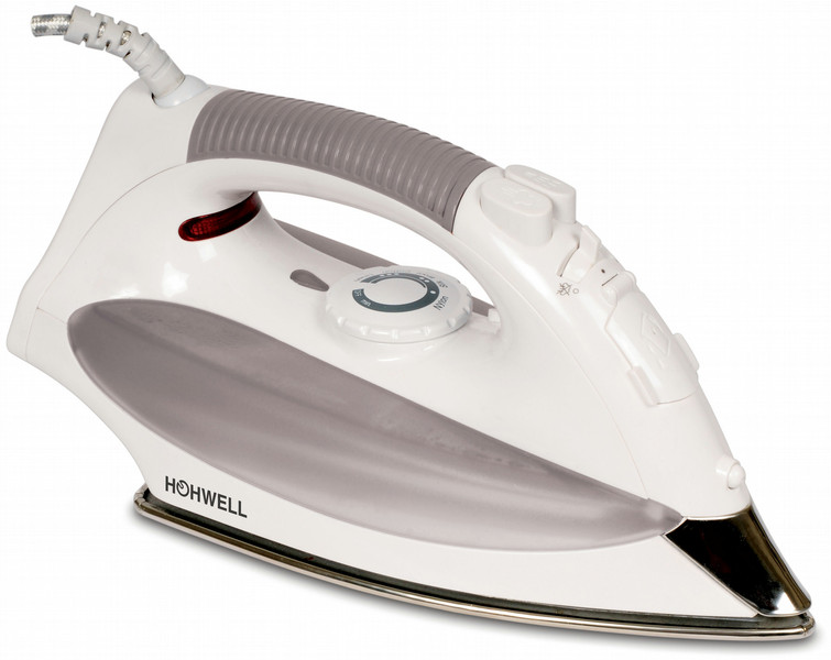 Howell HO.HFX338S Steam iron Stainless Steel soleplate 2200W Grey,White iron