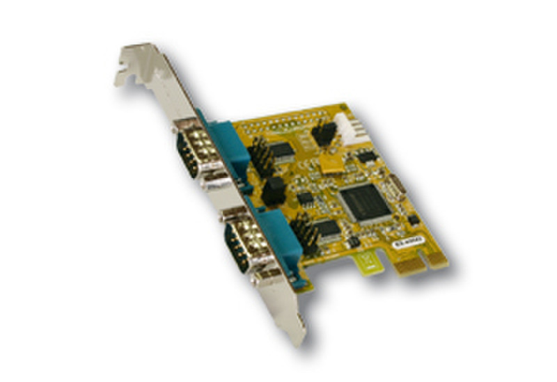 EXSYS EX-44042 PCI-Express 2S Serial RS-232 card interface cards/adapter