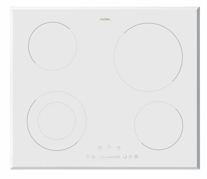 Mora VDS 641 FW Eingebaut Ceramic hob Weiß