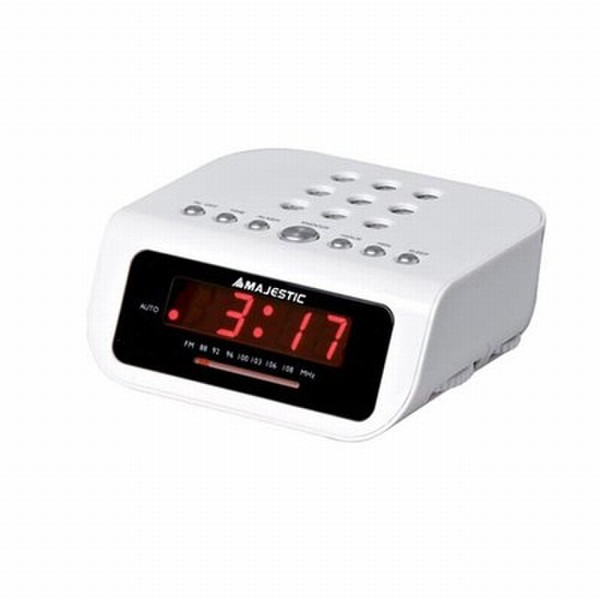 New Majestic RS-95 Clock White