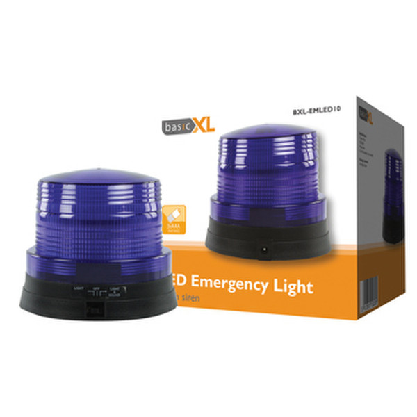 basicXL BXL-EMLED10 LED Черный, Синий электрический фонарь