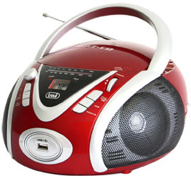 Trevi CMP 542USB Analog 6W Red,White CD radio