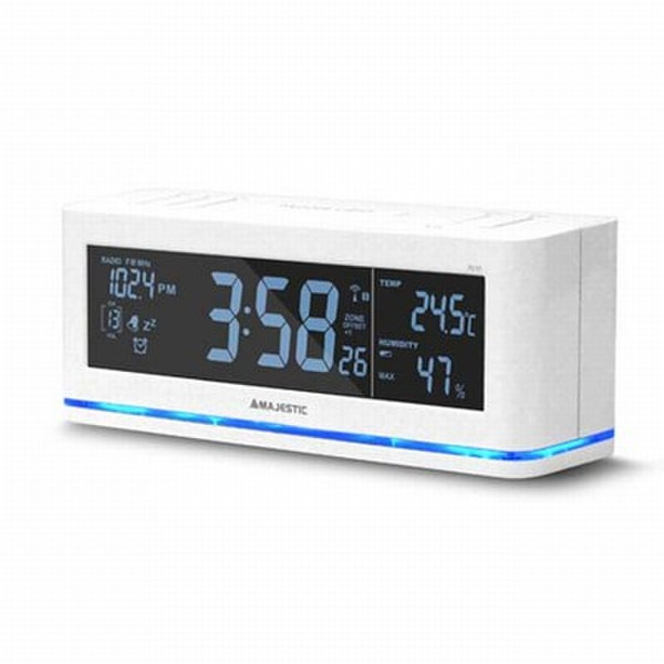 New Majestic RS-83 Clock White
