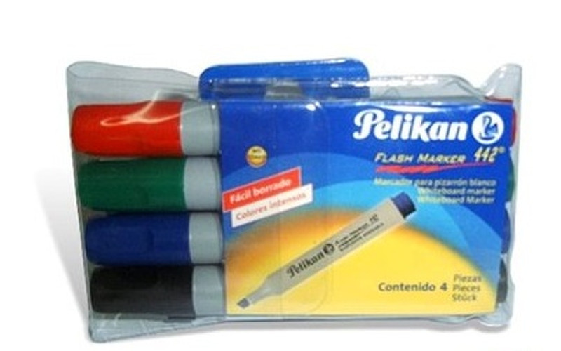 Pelikan 30280400 Black,Blue,Green,Red 4pc(s) marker