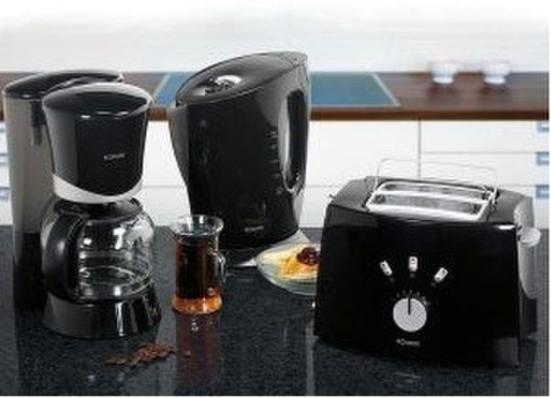 Bomann FS 1500 CB Drip coffee maker 10cups Black