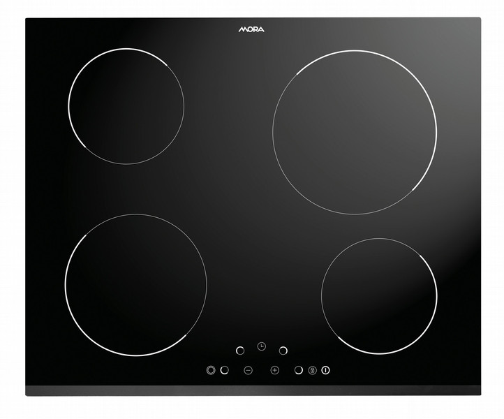 Mora VDS 640 FF Eingebaut Ceramic hob Schwarz