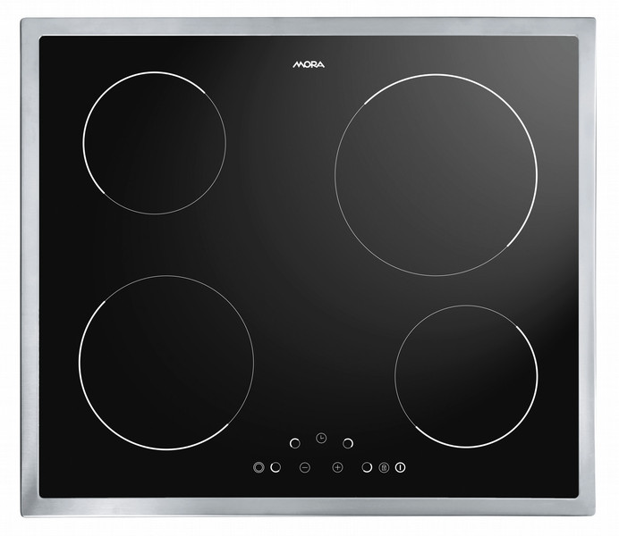 Mora VDS 640 X Eingebaut Ceramic hob Schwarz