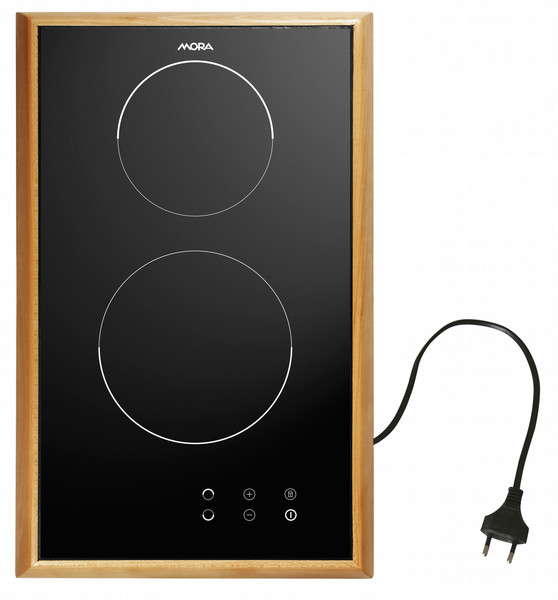 Mora SD 300 Eingebaut Ceramic hob Schwarz