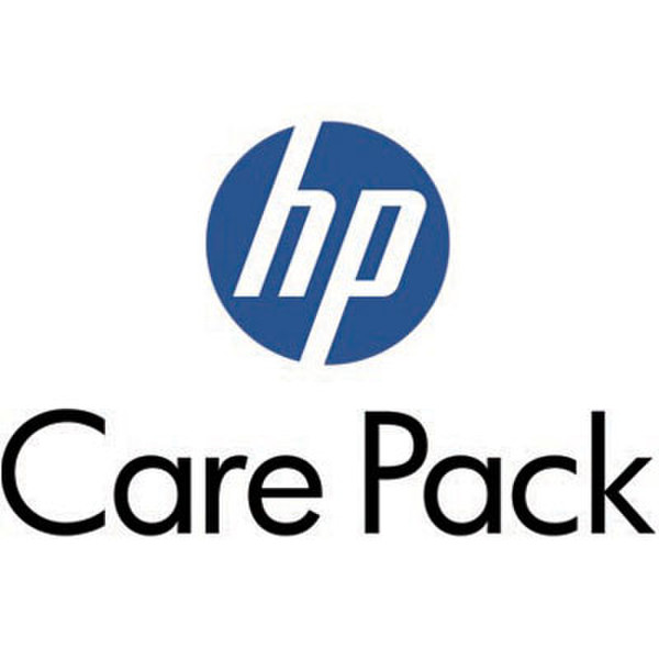 HP Услуга , обслуживание на месте, только для ноутбуков, с ответом на следующий рабочий день и защитой от случайных повреждений, 3 года
