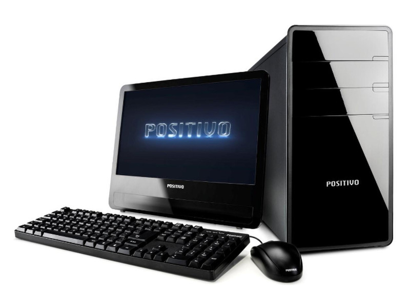 Positivo Unique K2130 2.4GHz G530 Mini Tower Black PC
